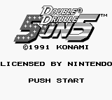 Double Dribble - 5 on 5 Title Screen